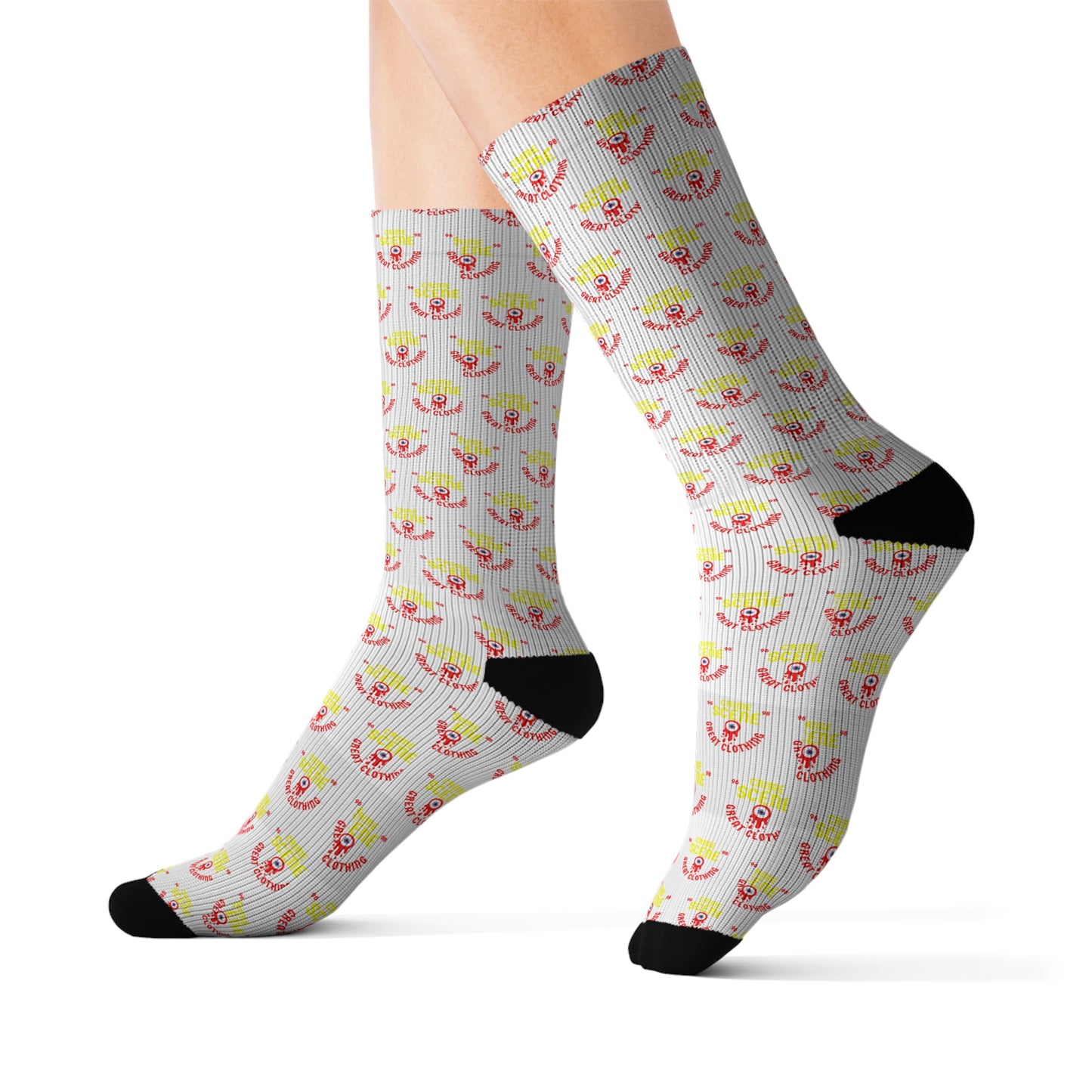 Socks - Crime Scene Great Clothing Design